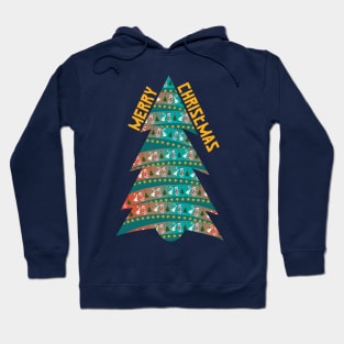 Celebrating Christmas, christmas drawing t-shirt Hoodie